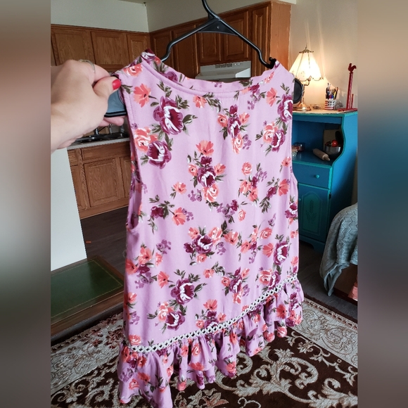 NWOT pretty petunia ruffled top - Picture 5 of 16